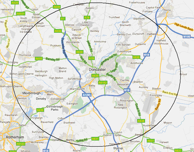 Doncaster Neurological Physiotherapy (DNP) Areas Covered for Treatment ...